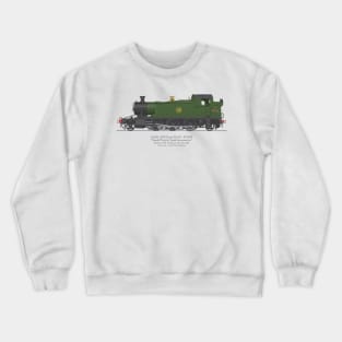 GWR Small Prairie Class 4575 Tank Locomotive Number 5542 Crewneck Sweatshirt